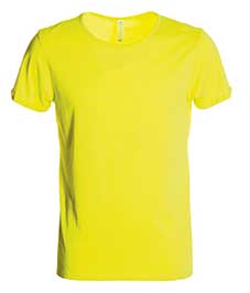 PAYPER T-SHIRT UNDERGROUND FLUO