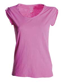PAYPER T-SHIRT DISCOVERY LADY FLUO